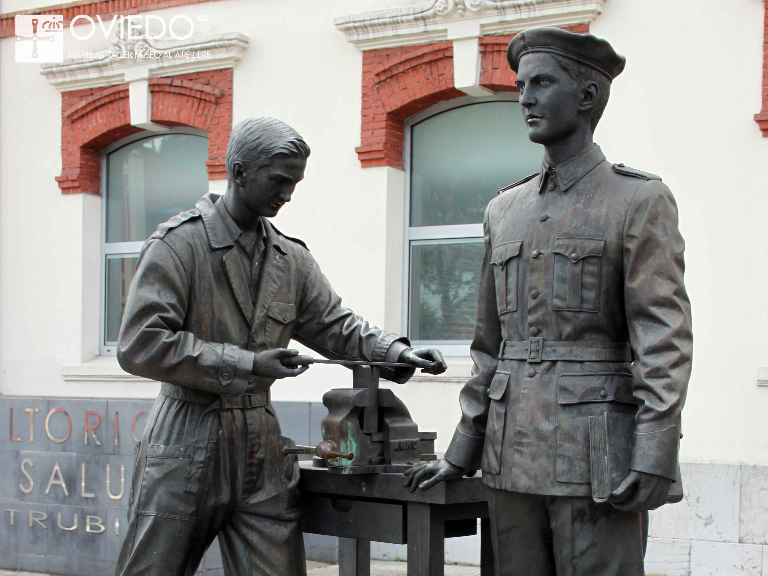 Escultura Los Aprendices